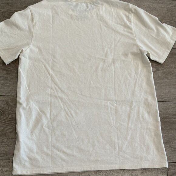 Patagonia Fitz Roy Icon Responsibili-Tee Mens Medium Shirt Birch White 37665 NWT - Picture 5 of 6
